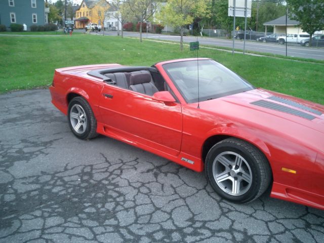 1991 Red Chevrolet Camaro Convertible