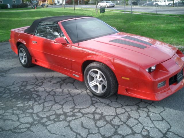 1991 Red Chevrolet Camaro Convertible