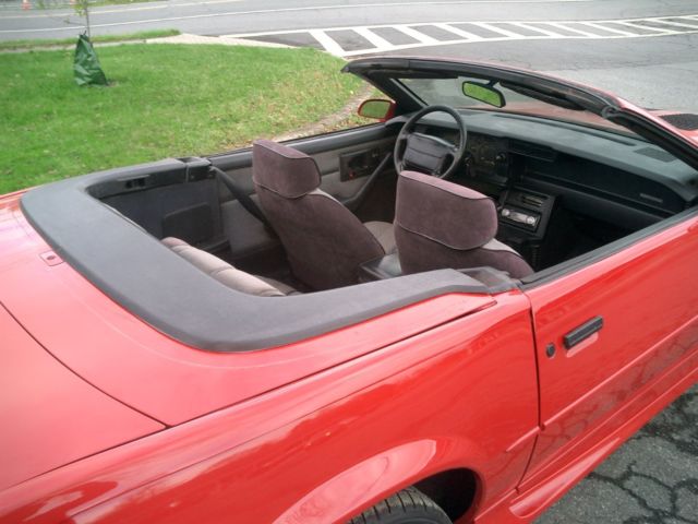 1991 Red Chevrolet Camaro Convertible