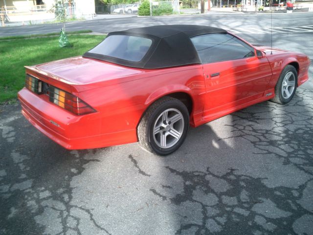 1991 Red Chevrolet Camaro Convertible
