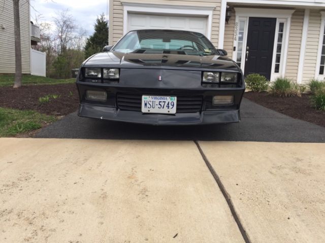 1991 Black Chevrolet Camaro Coupe