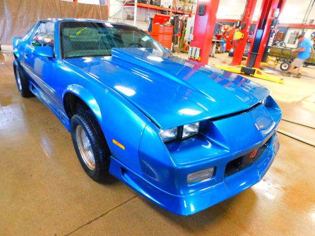 1991 Teal Chevrolet Camaro
