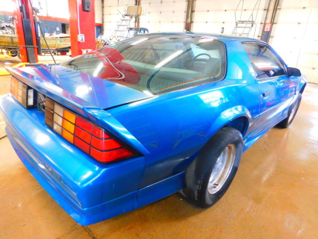 1991 Teal Chevrolet Camaro