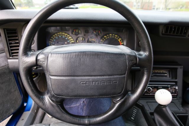 1991 Blue Chevrolet Camaro Coupe