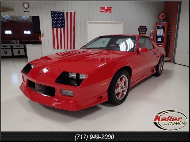 1991 Red Chevrolet Camaro 2 Dr Hatchback