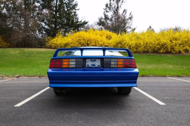 1991 Blue Chevrolet Camaro Coupe