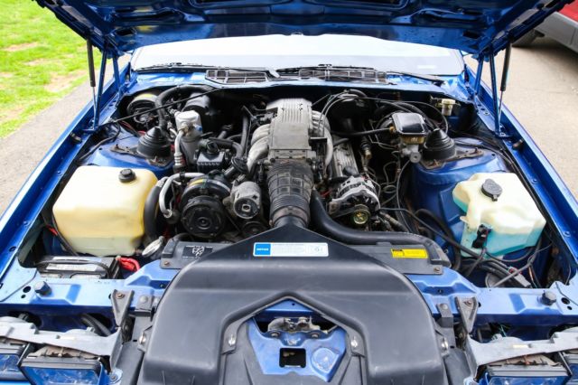 1991 Blue Chevrolet Camaro Coupe