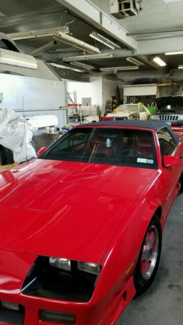1991 Red Chevrolet Camaro Convertible