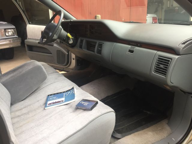 1991 Silver Chevrolet Capriceold Sedan