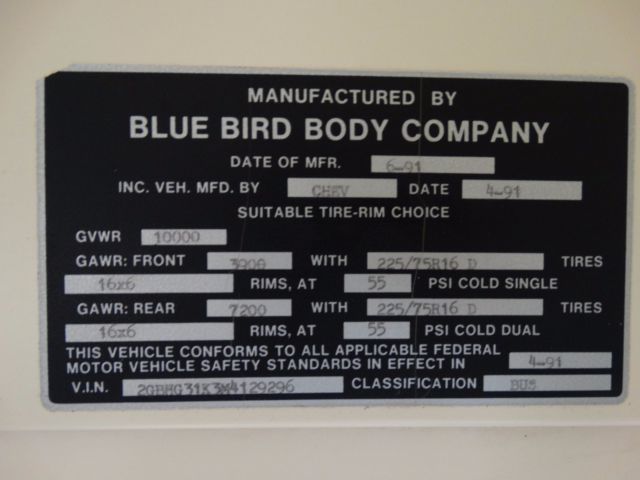 1991 White Chevrolet Other