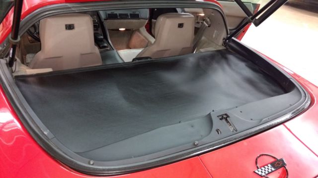 1991 Red Chevrolet Corvette Coupe