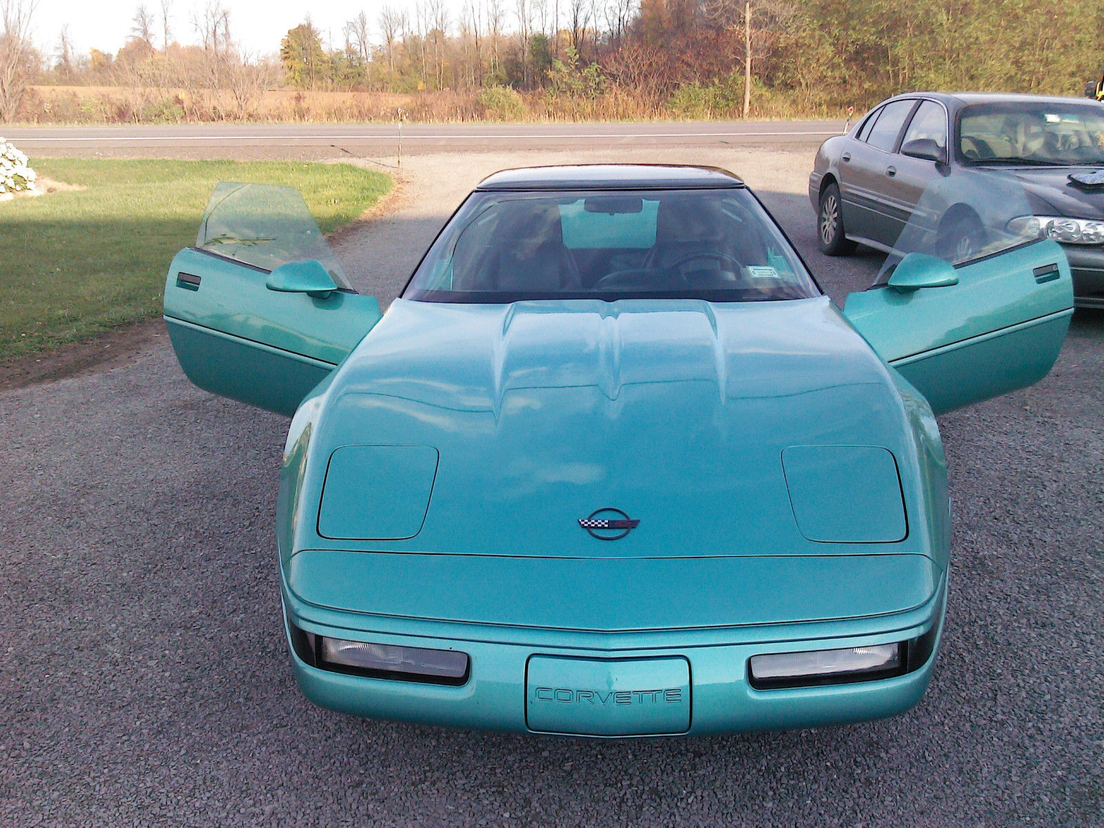 1991 Red Chevrolet Corvette Coupe