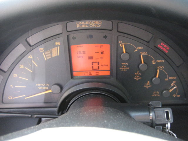 1991 Red Chevrolet Corvette