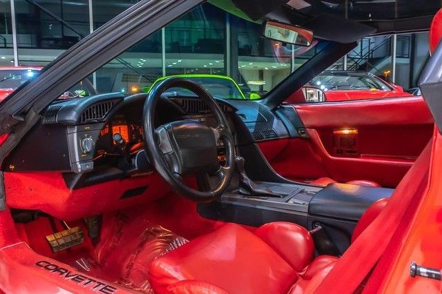 1991 Red Chevrolet Corvette Coupe