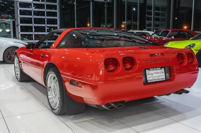 1991 Red Chevrolet Corvette Coupe