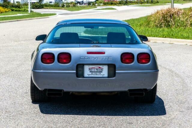1991 Blue Chevrolet Corvette 2d Coupe