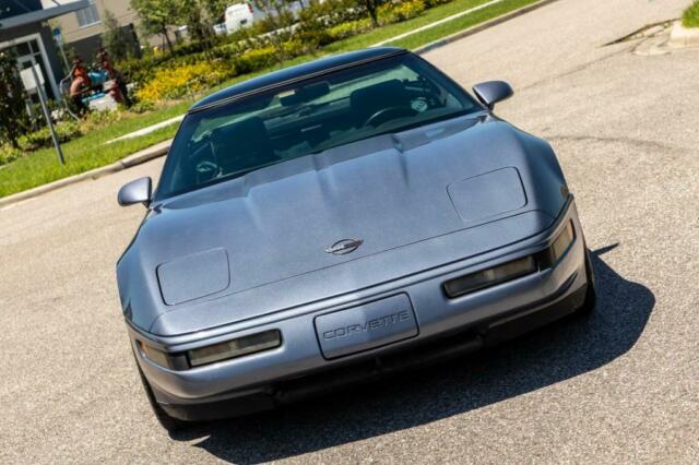 1991 Blue Chevrolet Corvette 2d Coupe