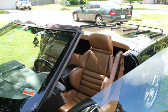 1991 Dark Polo Green Chevrolet Corvette Convertible