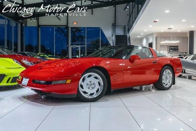 1991 Red Chevrolet Corvette Coupe