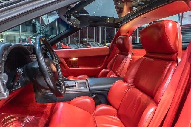 1991 Red Chevrolet Corvette Coupe