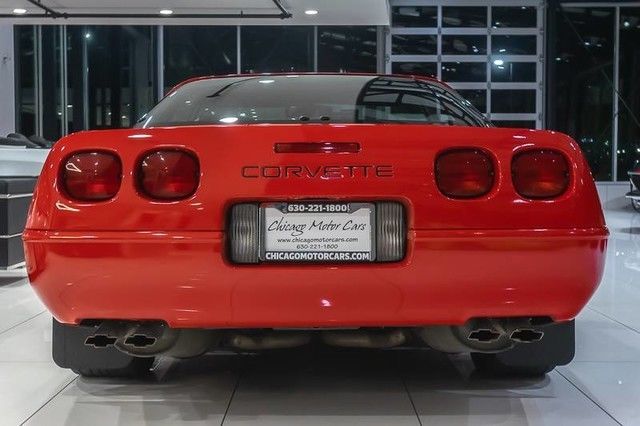 1991 Red Chevrolet Corvette Coupe