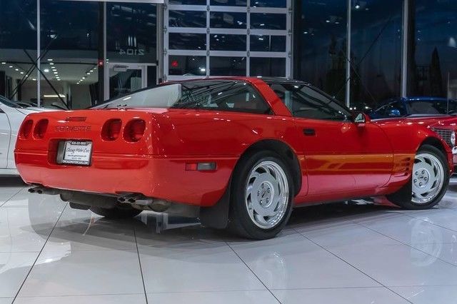 1991 Red Chevrolet Corvette Coupe