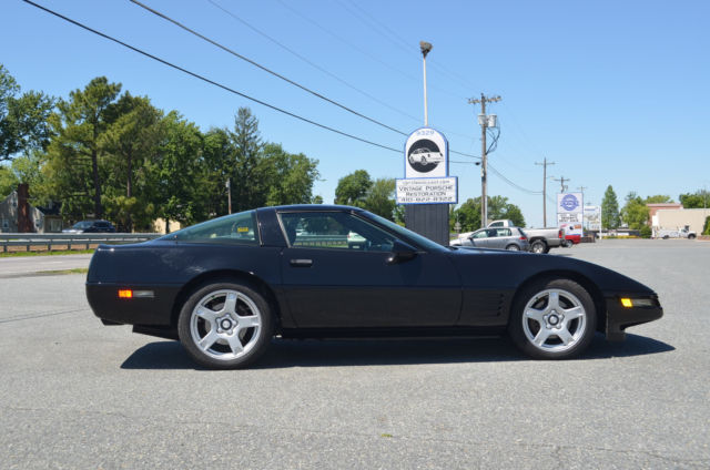 1991 Black Chevrolet Corvette Coupe