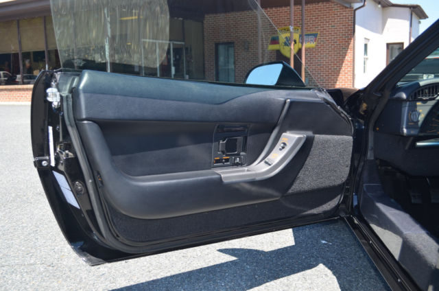 1991 Black Chevrolet Corvette Coupe