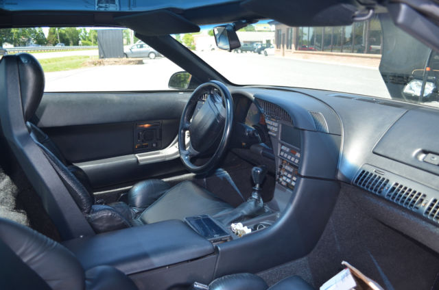 1991 Black Chevrolet Corvette Coupe