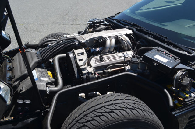 1991 Black Chevrolet Corvette Coupe