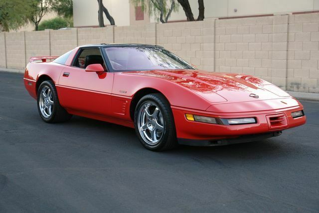 1991 Red Chevrolet Corvette Coupe