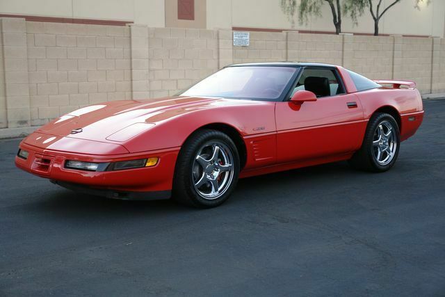 1991 Red Chevrolet Corvette Coupe
