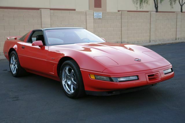 1991 Red Chevrolet Corvette Coupe
