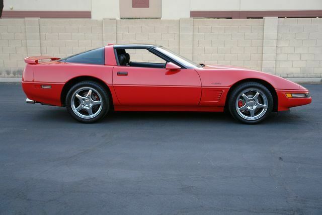 1991 Red Chevrolet Corvette Coupe