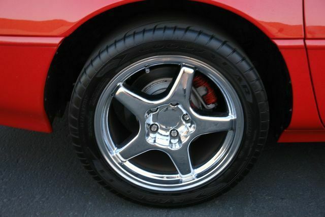 1991 Red Chevrolet Corvette Coupe