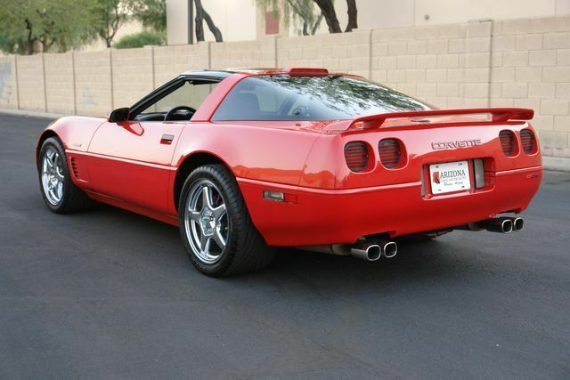 1991 Red Chevrolet Corvette Coupe