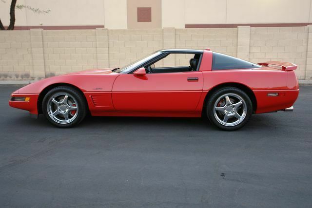 1991 Red Chevrolet Corvette Coupe