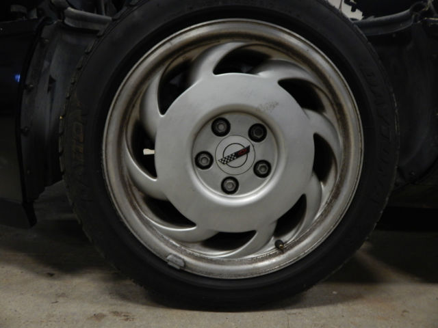 1991 Black Chevrolet Corvette Convertible