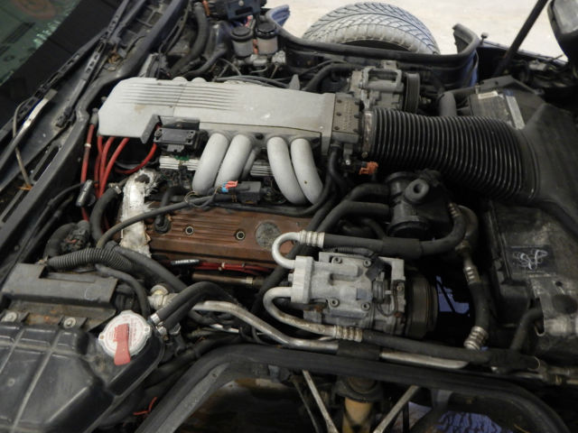 1991 Black Chevrolet Corvette Convertible
