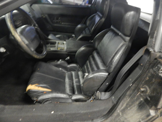 1991 Black Chevrolet Corvette Convertible