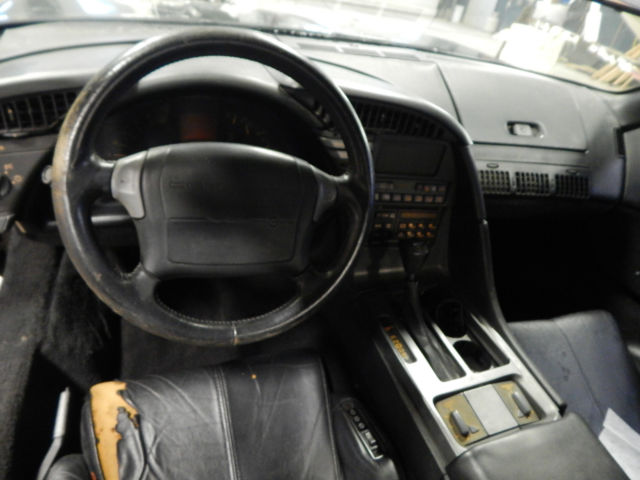 1991 Black Chevrolet Corvette Convertible