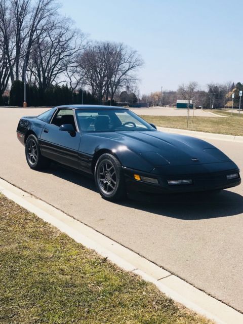 1991 Black Chevrolet Corvette Coupe