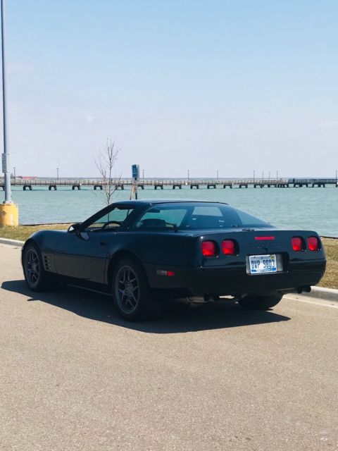 1991 Black Chevrolet Corvette Coupe