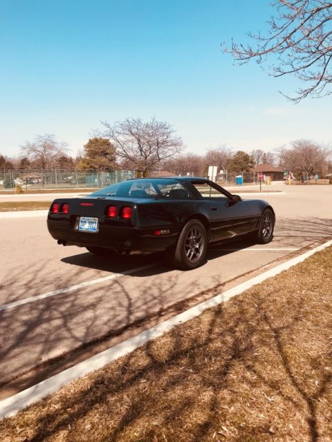 1991 Black Chevrolet Corvette Coupe
