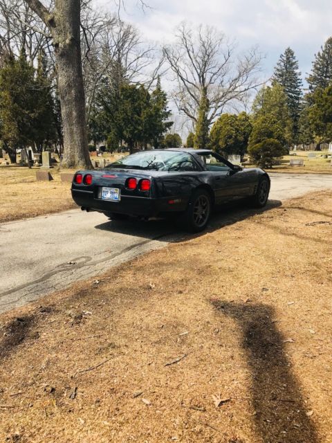 1991 Black Chevrolet Corvette Coupe