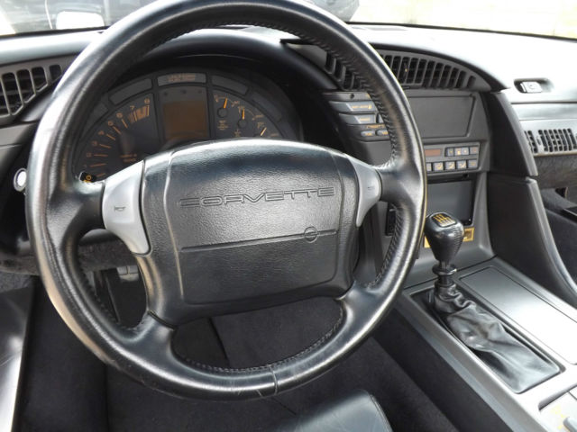 1991 Black Chevrolet Corvette Hatchback
