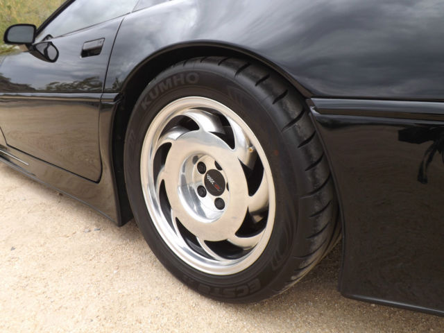 1991 Black Chevrolet Corvette Hatchback