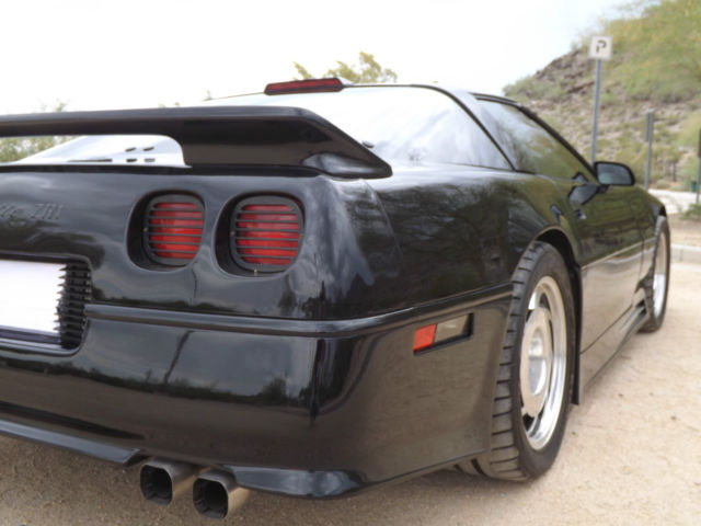 1991 Black Chevrolet Corvette Hatchback