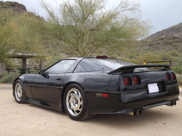 1991 Black Chevrolet Corvette Hatchback