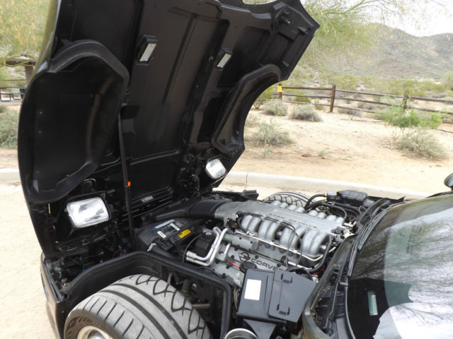 1991 Black Chevrolet Corvette Hatchback